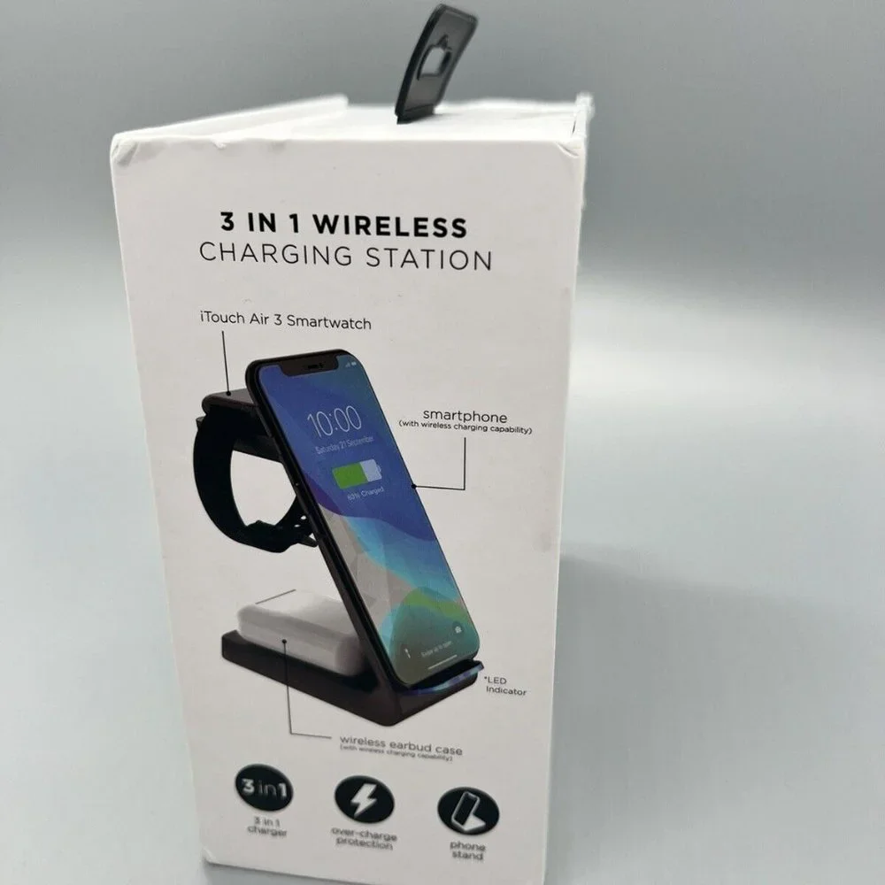 iTouch Air 3 Smartwatch & 3-in-1 Wireless Charging